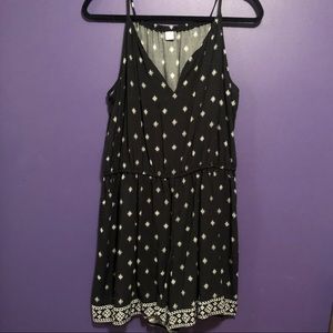 Old Navy Waist-Defined Sleeveless Keyhole Romper